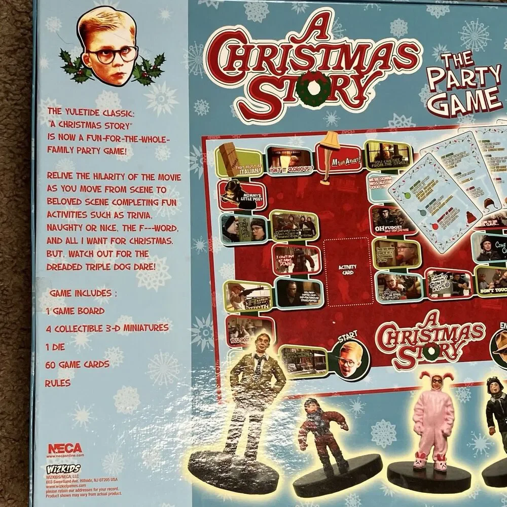 A Christmas Story The Party Board Game Complete Holiday Movie Classic New